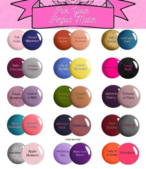 MIX AND MATCH Toe Nail Color Nail Color Combos Nail Color Combinations