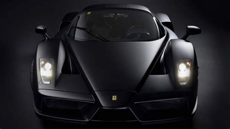 Factory Matte Black Ferrari Enzo Heads To Auction