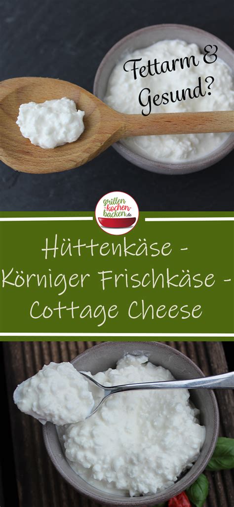 Hüttenkäse Körniger Frischkäse Cottage Cheese Selber Machen