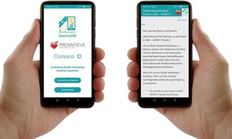 Vorhofflimmern Mithilfe Von Smartphones Besser Erkennen Und Behandeln