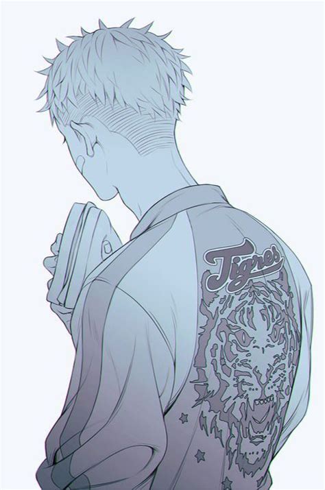 Doujinshin Tianshan 1 Anime Character Illustration Anime Boy