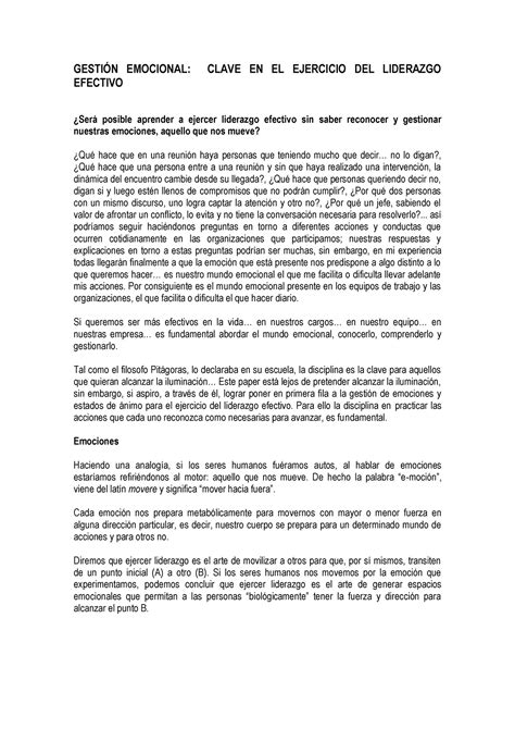 Gestión Emocional clave en el ejercicio del liderazgo efectivo 1 1