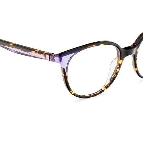 Etnia Barcelona HANNAH BAY P HVPU Havana Purple Eyeglasses Woman