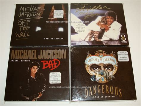 Michael Jackson Collection For Sale Off The Wallthriller Bad