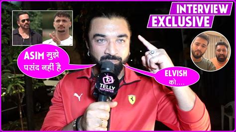 Ajaz Khan Interview Ajaz Khan Calls Bb Ott Naezy Winner Hates Asim