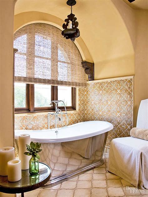 Dramatic Bathroom Architecture Spanish Style Bathrooms Spanish Style