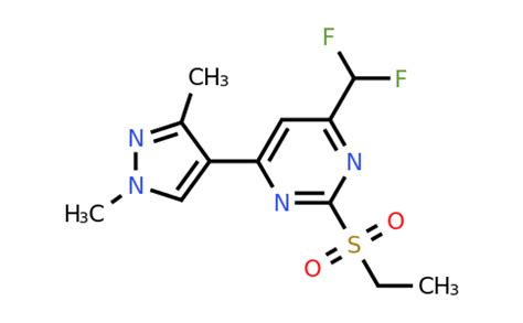 CAS 1006327 15 6 4 Difluoromethyl 6 1 3 Dimethyl 1H Pyrazol 4 Yl