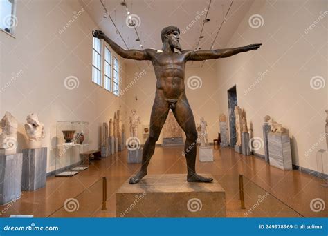 Artemision Bronze Greek God Statue National Archaeological Museum