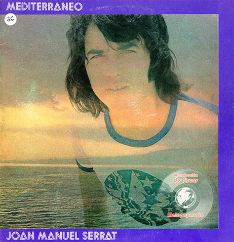 Melopopmusic Joan Manuel Serrat Mediterráneo LP Novola 1971