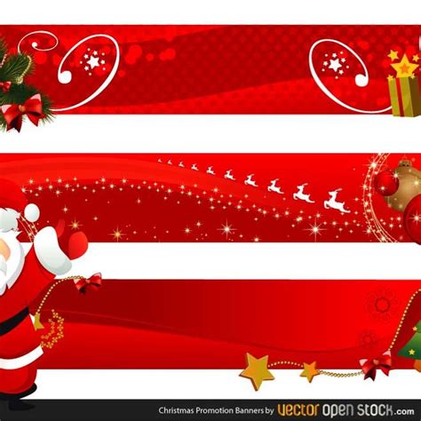 Christmas Banners Packai Royalty Free Stock Svg Vector And Clip Art