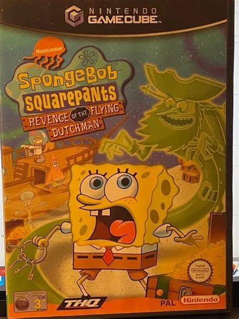 GAMECUBE WII SPONGEBOB SQUAREPANTS REVENGE OF THE FLYING DUTCHMAN