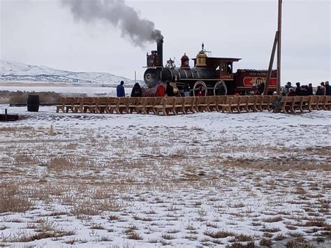 golden spike Transcontinental Railroad : r/NationalPark