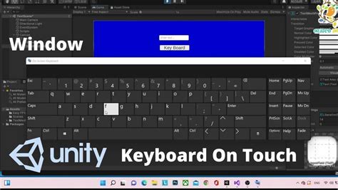 On Screen Keyboard In Window Unity Apps Youtube