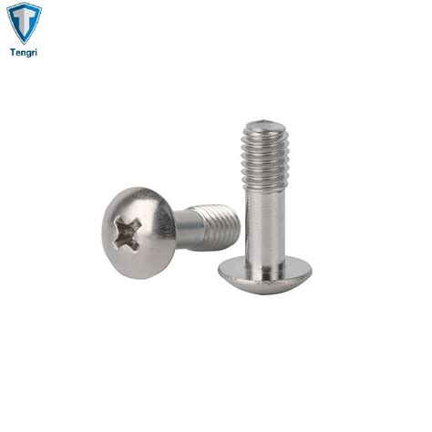 M3 M4 M5 M6 Stainless Steel Half Thread Screw Loose And Non Detachable