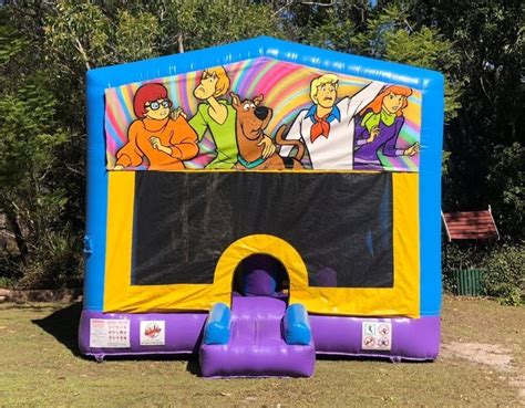 Scooby Doo Jumping Castle 4in1 Combo - GoWild Castles & Party Hire ...