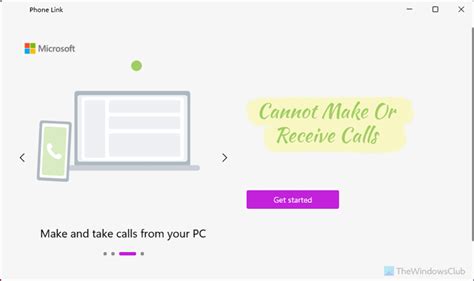 Cannot receive or make calls using Phone Link app in Windows 11