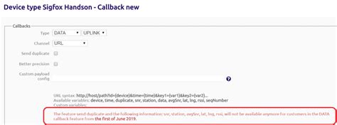 Data Advanced Callback Rf Iot Sigfoxkccs