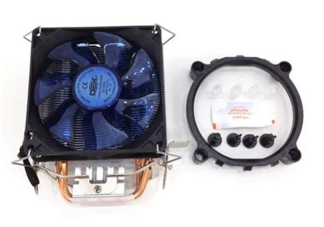 Cooler Gamer Universal Fan Simples P Processador Intel E Amd Azul Dx