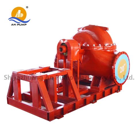 Centrifugal Fire Fighting Diesel Split Case Water Pump China Fire