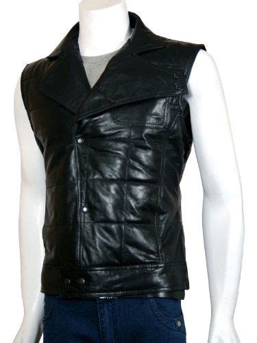 Xport Designs Mens Stand Collar Quilted Black Leather Vest Size X Small 100 Leather Hand