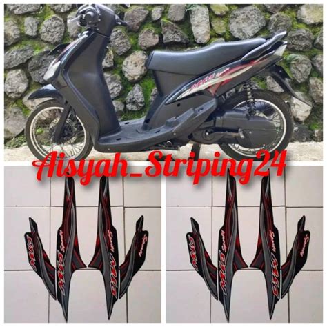 Jual Stiker Sticker Striping Lis Les Polet Body Motor Yamaha Mio Sporty