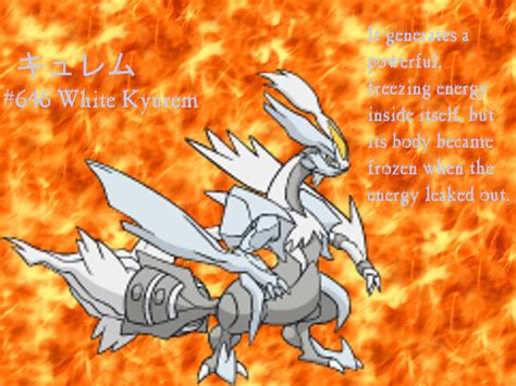 White Kyurem Wallpaper By Queen Articuno On Deviantart