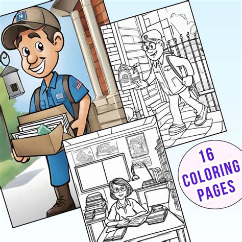 16 Community Helpers Coloring Pages Learn About Community Inspire