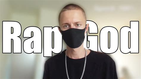 Eminem Rap God Fast Part Cover Speed Youtube