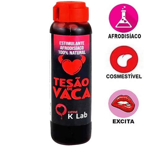 Play Sexy Tesão De Vaca Energético K Lab 10ml Excitante Feminino