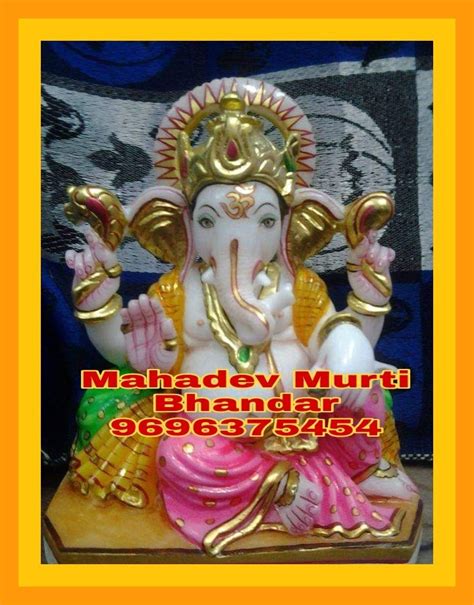 Marble Ganesh Statue At Rs Marble God Murti In Varanasi Id