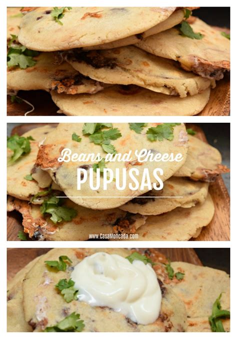 Beans and Cheese Pupusas - Sprinkle DIY