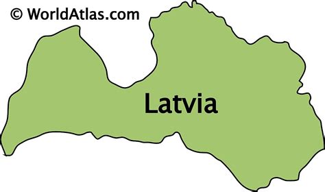 Latvia Maps And Facts World Atlas