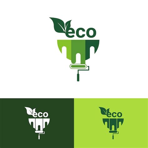 Eco Leaf Label Logos Du Vecteur Dicône Nature écologie Feuille Verte