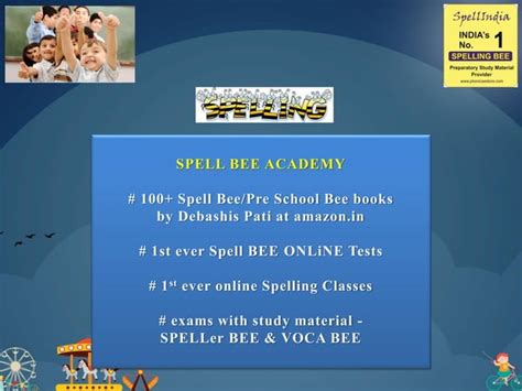 Spelling Spell Bee Exams Ppt