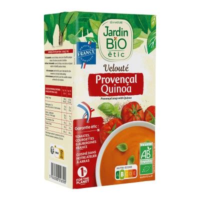 Jardin Bio Velout Proven Al Quinoa Ecomauritius Mu