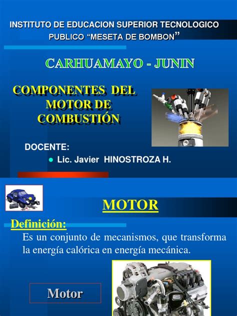 Componentes Del Motor Otto | PDF