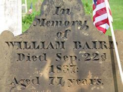 Cpt William Baird M Morial Find A Grave