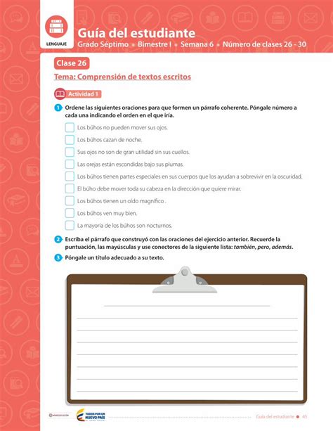 PDF Guía del estudiante Colombia Aprendeaprende colombiaaprende edu