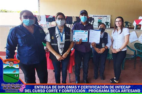 Entrega De Diplomas Del Curso Corte Y Confecci N Del Programa Beca