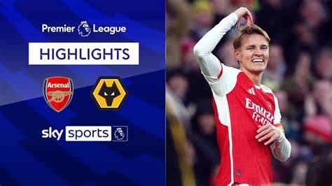 Arsenal 2-1 Wolves | Premier League highlights | Video | Watch TV Show ...