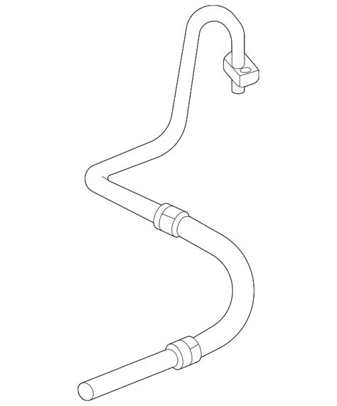 Gm Automatic Transmission Fluid Cooler Inlet Line Gm Parts Store