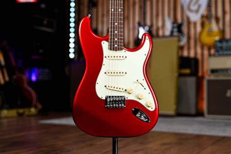 Fender String Mij Stratocaster Xii In Red Guitar Gear Giveaway