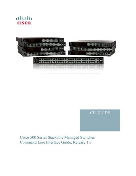 PDF 500 Series Stackable Managed Switches Command Atec Ro