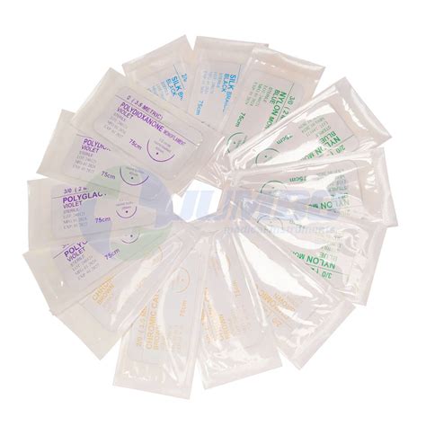 Disposables Surgical Sutures With Needle Polypropylene Sterile Pga Pdo