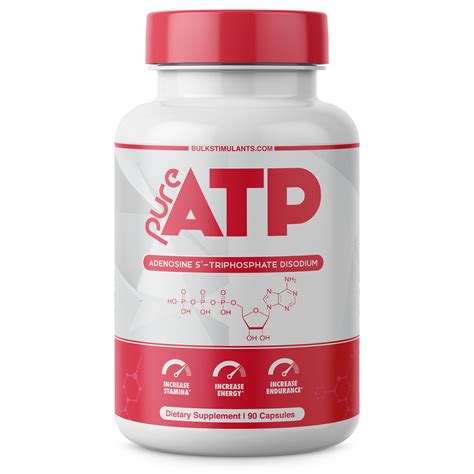 Pure ATP Adenosine Triphosphate As Peak ATP Capsules