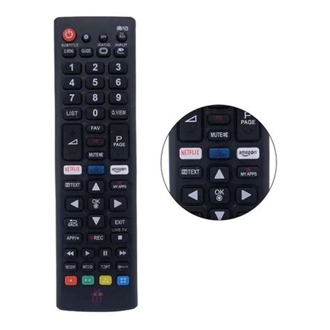 Controle Remoto Universal Para Smart Tv LG Netflix Prime LS 7261