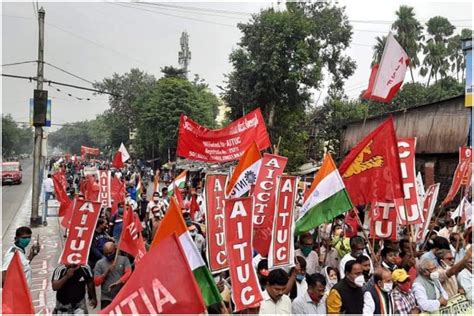 Historic All India General Strike Majorly Successful Claim Cpim