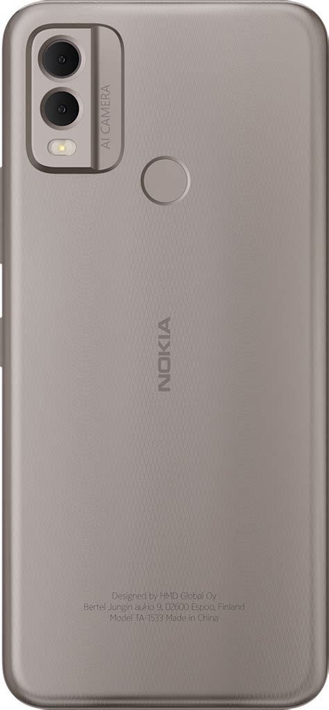 Nokia C22 with a long-lasting battery and body