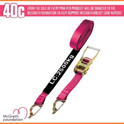 Linq Pink Ratchet Tie Down Straps At Safepak Workwear And Safety