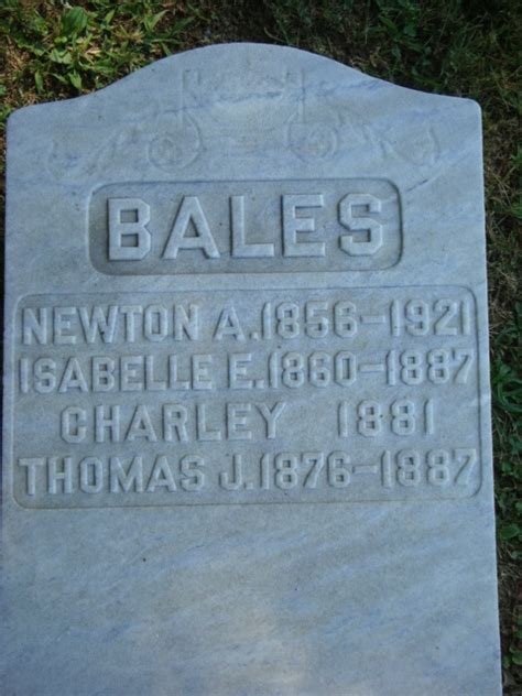 Newton Alexander Bales Find A Grave Memorial